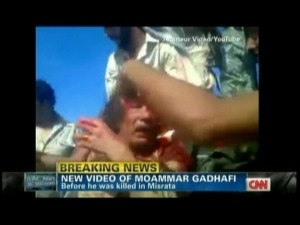KADHAFI DEAD IN CAPTURE OF SIRTE: NTC Krvavi kraj Gadafija: Tko je povukao okidač?