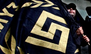 Golden Dawn party in athens Na izborima u Grčkoj skoro sedam posto glasova dobila Okultno-Sotonistička stranka Zlatna Zora!