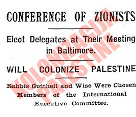NY TIMES OTKRIO: Cionisti još od 1899. godine planiraju tajnu ‘kolonizaciju Palestine’