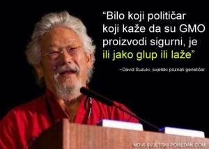 Genetičar David Suzuki: GMO hrana je masovni ljudski eksperiment