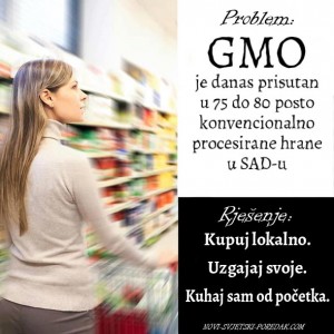 GMO JE SVUGDJE: Vi samo mislite da se hranite zdravo, ali to nije točno!
