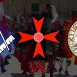 katolicka-crkva-masoni U Hrvatskoj su se sukobili zastava britanskih masona s jedne i katolički križ s druge strane