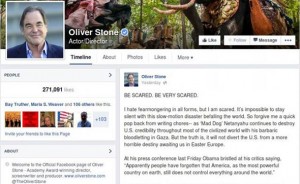 HOLLYWOODSKI REDATELJ OLIVER STONE: “BUDITE U STRAHU. BUDITE VRLO UPLAŠENI!”