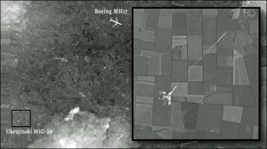 RAZOTKRIVENO! Satelitske fotografije pokazuju kako UKRAJINSKI Mig-29 uništava malezijski Boeing nad Ukrajinom!