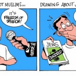 muslimani-zidovi-charlie-hebdo ZAŠTO SU ŽIDOVI ZAŠTIĆENI?: U kvazi slobodnom Charlie Hebdou preporučljivo sablažnjavati Isusa, ali Židovi se ne smiju dirati?