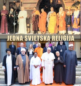 NOVI VJERSKI POREDAK: Ujedinjene svjetske religije protiv Boga