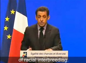 SARKOZY 2008. GODINE ŠOKIRAO: ‘Rase se moraju pomiješati, ako treba i uz primjenu sile!’