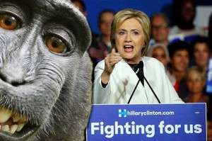 Hillary Clinton u Missouriju: ‘Želim pobjedu u svim državama da CRNI MAJMUN ne pomisli da ga se bojim’