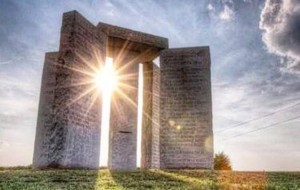 Američki spomenik u državi Georgia: MASONSKI naputak čovječanstvu – treba vas istrijebiti na 500 milijuna