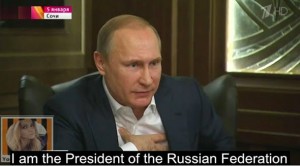 PUTIN: ‘Ja nisam tvoj prijatelj, ja sam predsjednik Rusije’ (Video)