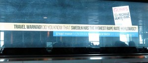 ŠVEDSKA, ZEMLJA SILOVANJA: Putnike na turskom aerodromu frapirala poruka na reklamnoj traci