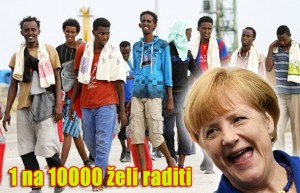 STRAVIČNA STATISTIKA: Merkel potvrdila da samo jedan na 10000 migranata u Njemačkoj želi raditi