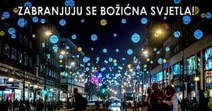 ŠVEDSKA ZABRANJUJE BOŽIĆNA SVJETLA POD KRINKOM ‘SIGURNOSTI’