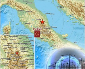 VELIKI HAARP POTRES PONOVO POGODIO ITALIJU? Cilj je bio Vatikan?