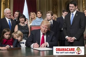 Trumpov prvi legendarni potez: Pozvao kamere da snime ukidanje najveće Obamine sramotne reforme – OBAMACARE