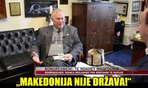 Utjecajni američki kongresnik Rohrabacher: Makedonija nije država! Hitno ju treba podijeliti