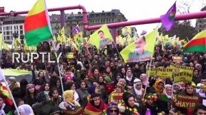 VELIKO OKUPLJANJE: U Njemačkoj povijesni prosvjed Kurda protiv Turske i Erdogana