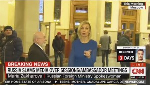 GLASNOGOVORNICA VANJSKIH POSLOVA RUSIJE SE IZDERALA NA CNN: ‘NE ŠIRITE LAŽI I LAŽNE VIJESTI’