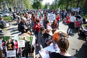 U Zagrebu prosvjedi protiv cijepljenja djece: ‘Mama i tata odlučuju’
