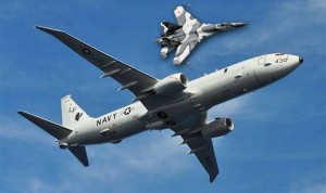su-30-poseidon Ruski lovac ‘Suhoj’ upozorio američki zrakoplov ‘Posejdon’ iznad Crnog mora – na udaljenosti od samo 6 metara!