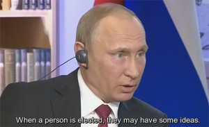 PUTIN: Svi američki predsjednici su marionete – ‘Muškarci u tamnim odijelima vladaju Amerikom’