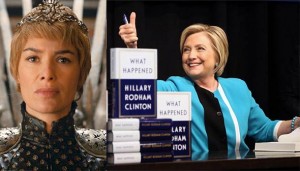 Hillary Clinton u svojoj novoj knjizi sebe usporedila sa pedofilskom ubojicom iz ‘Igre prijestolja’