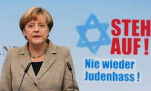 Merkel proglasila da je anticionizam ‘isto što i’ antisemitizam – i da je kažnjiv zatvorom