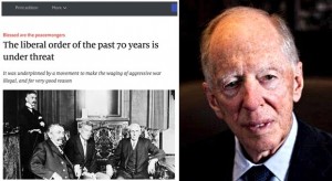 Lord Rothschild: Trump prijeti da će uništiti Novi Svjetski Poredak