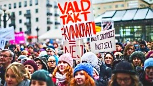 PROSVJEDI TRESU ŠVEDSKU: Građani izašli na ulice zbog uvođenja policijskog sata za žene