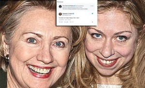 Chelsea Clinton, kćerka Hillary Clinton – čestitala sotonističkoj crkvi ‘Sretnu Novu godinu” na Twitteru