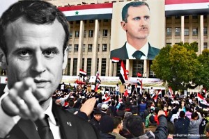 KOLONIJALNE PRETENZIJE? Rothschildova marioneta Macron izjavio kako SAD mora srušiti Assada i izgraditi ‘novu globalističku Siriju’