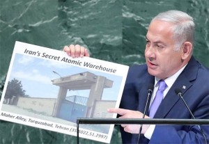 ČUDAN GUVOR U UN-u: Izraelski premijer Netanyahu tvrdi da Iran ima ‘tajno atomsko skladište u Teheranu’