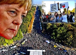 NJEMAČKA NIKAD NIJE BILA OVAKO PODIJELJENA: Masivni prosvjed protiv ekstremne desnice pogodio Berlin kao rezultat imigrantske napetosti