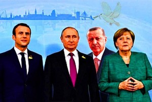Veliki preokret i ‘poruka SAD-u’: Francuska i Njemačka se pridružuju Rusiji i Turskoj na summitu u Siriji