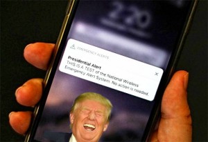 AMERIKANCI U PANICI ZBOG TESTA ZA SLUČAJ RATA: 200 milijuna građana u SAD-u dobilo SMS poruku od predsjednika Trumpa