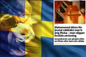 Odrasli migrant nasilno silovao devetogodišnje švedsko dijete ‘jer je tražio nekoga da siluje’