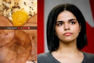 ‘O MOJ BOŽE, SLANINA!’ Mlada muslimanka iz Saudijske Arabije koja je dobila azil u Kanadi uživa u donedavno za nju zabranjenim stvarima