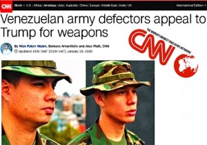 CNN-ovi ‘venezuelanski vojni prebjezi’ nisu nikada bili u njihovoj vojsci, nisu prebjezi i ne žive u Venezueli