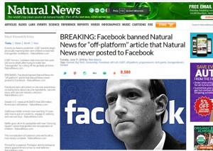Natural News zabranjen na Facebooku, osnivač sajta bijesan poručio: ‘Trump, šalji vojsku na Facebook! Oni su opasniji od Adolfa Hitlera’