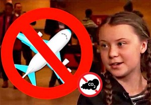 Globalistička klimatska aktivistica Greta Thunberg kroz novi pokret raspiruje sram među onima koji putuju zrakoplovima